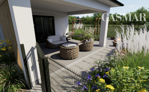 REZERVOVANÉ! Novostavba- Bungalov s pekným výhľadom na Smolenický  zámok!!