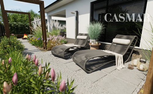 REZERVOVANÉ! Novostavba- Bungalov s pekným výhľadom na Smolenický  zámok!!