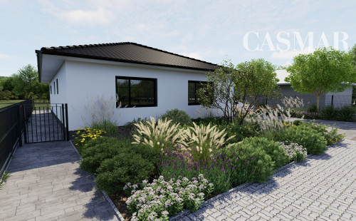 REZERVOVANÉ! Novostavba- Bungalov s pekným výhľadom na Smolenický  zámok!!