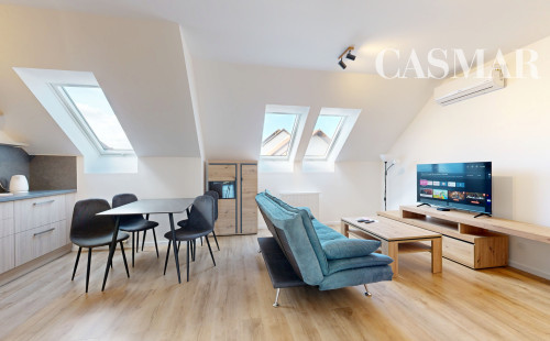 PRENÁJOM zariadený 2-izbový byt s parkovacím miestom