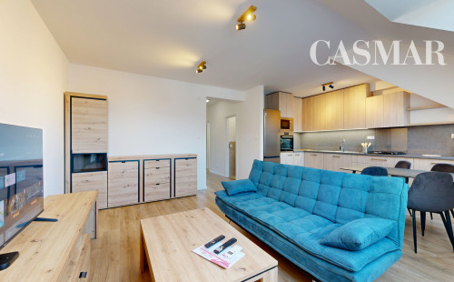 PRENÁJOM zariadený 2-izbový byt s parkovacím miestom