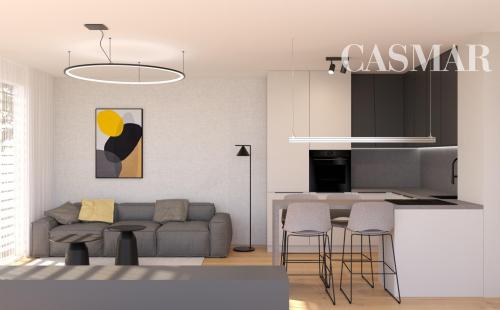 Predaj 2 izb. byt v projekte Prúdy - II. etapa E 2.02