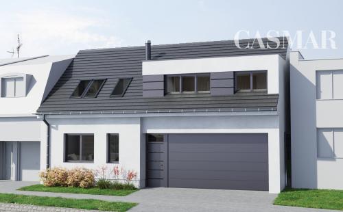 Pozemok s architektonickou štúdiou rodinného domu v obci Horné Dubové