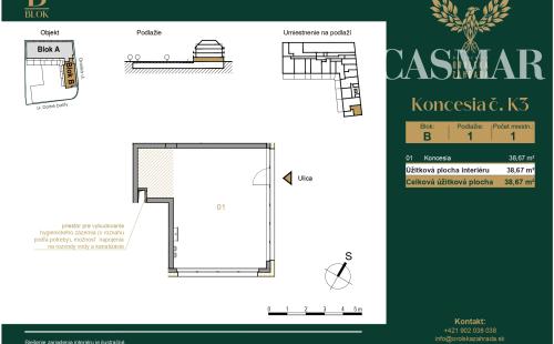 Obchodné priestory na predaj – jedinečný projekt Orolská záhrada- centrum Trnavy