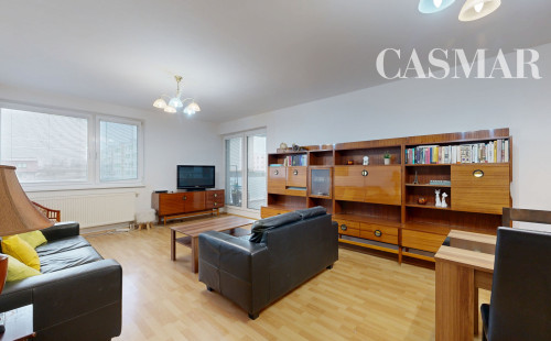 Na prenájom: Priestranný 3-izbový byt s balkónom, 99 m²