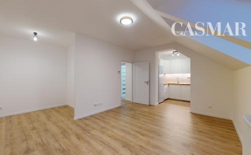 PRENÁJOM zariadený 1-izbový byt s parkovacím miestom