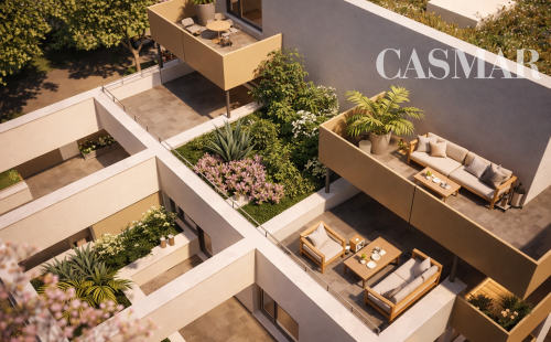 Exkluzívny 3-izb byt s veľkou terasou na 8. poschodí LOTOS