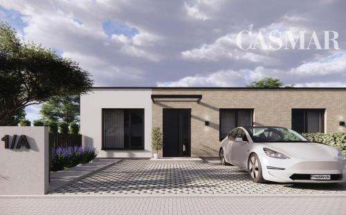 4-izbová jednotka v dvojdome so záhradou a parkovaním