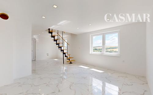 Novostavba chaty s výhľadom na Kunovskú priehradu – bezpečie a komfort