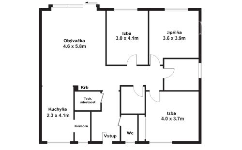 Na predaj moderná novostavba 4izb RD –Slovenská Nová Ves pri Trnave