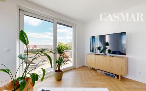 EXKLUZÍVNE NA PREDAJ | MODERNE ZARIADENÝ 4-IZB BYT S VEĽKOU TERASOU | NOVOSTAVBA PRÚDY