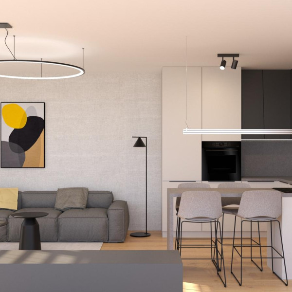 Predaj 2 izb. byt v projekte Prúdy - II. etapa E 2.02