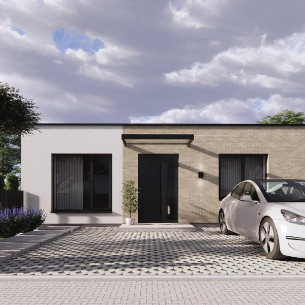 Moderná 4-izbová bytová jednotka v dvojdome s vlastnou záhradou a parkovaním