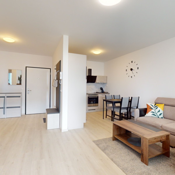 2-izbový byt v projekte PRÚDY s DVOMA parkovacími miestami v cene – 790 €