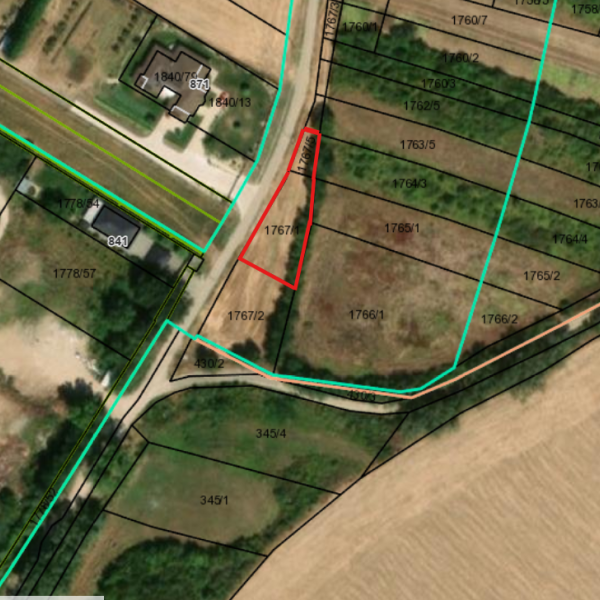 REZERVOVANÉ!Na predaj stavebný pozemok 767 m² v obci Suchá nad Parnou